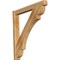 Ekena Millwork Olympic Craftsman Rough Sawn Outlooker, Western Red Cedar, 6"W x 46"D x 46"H OUT06X46X46OLY04RWR - alternate 1